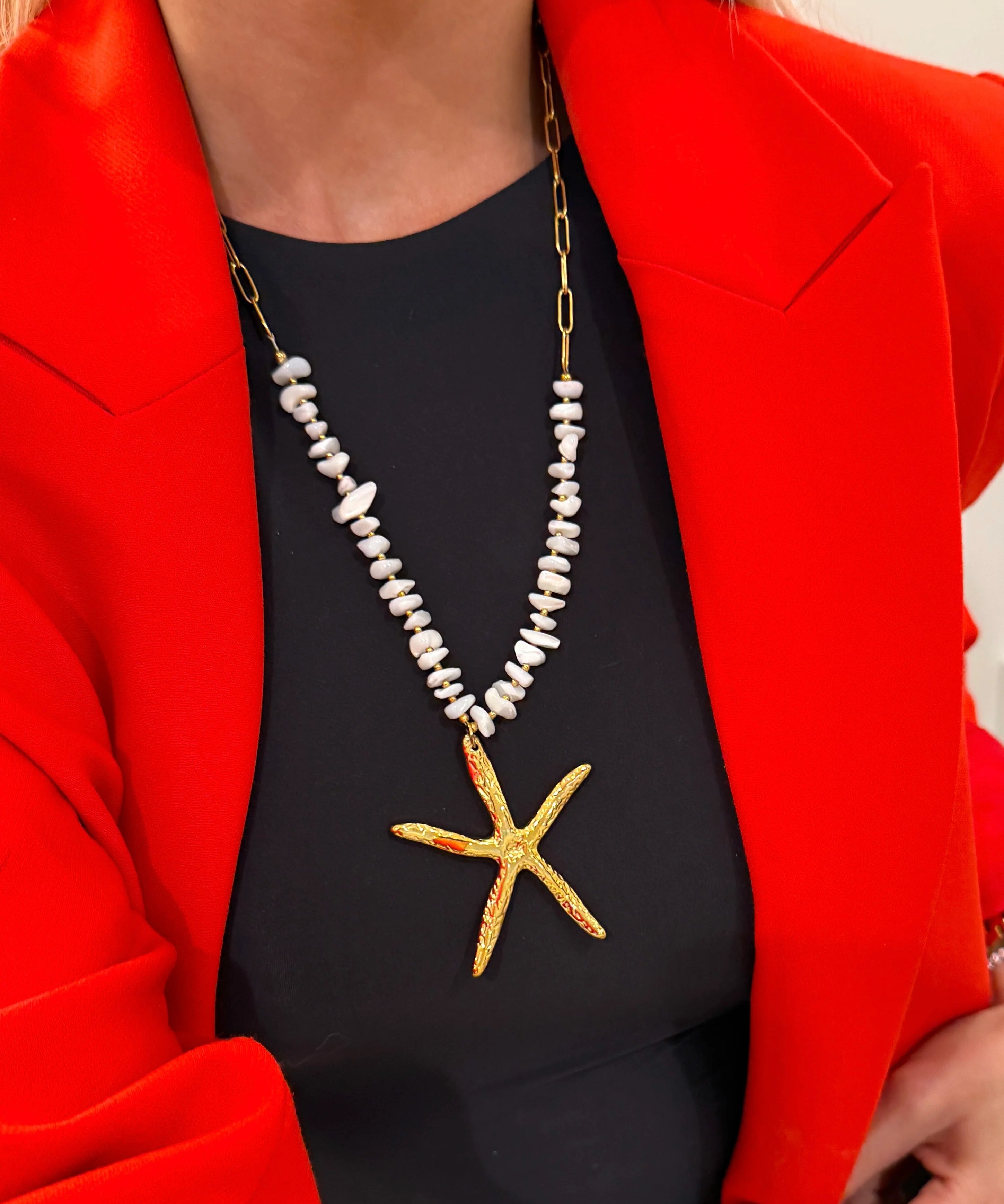 XL STARFISH NECKLACE