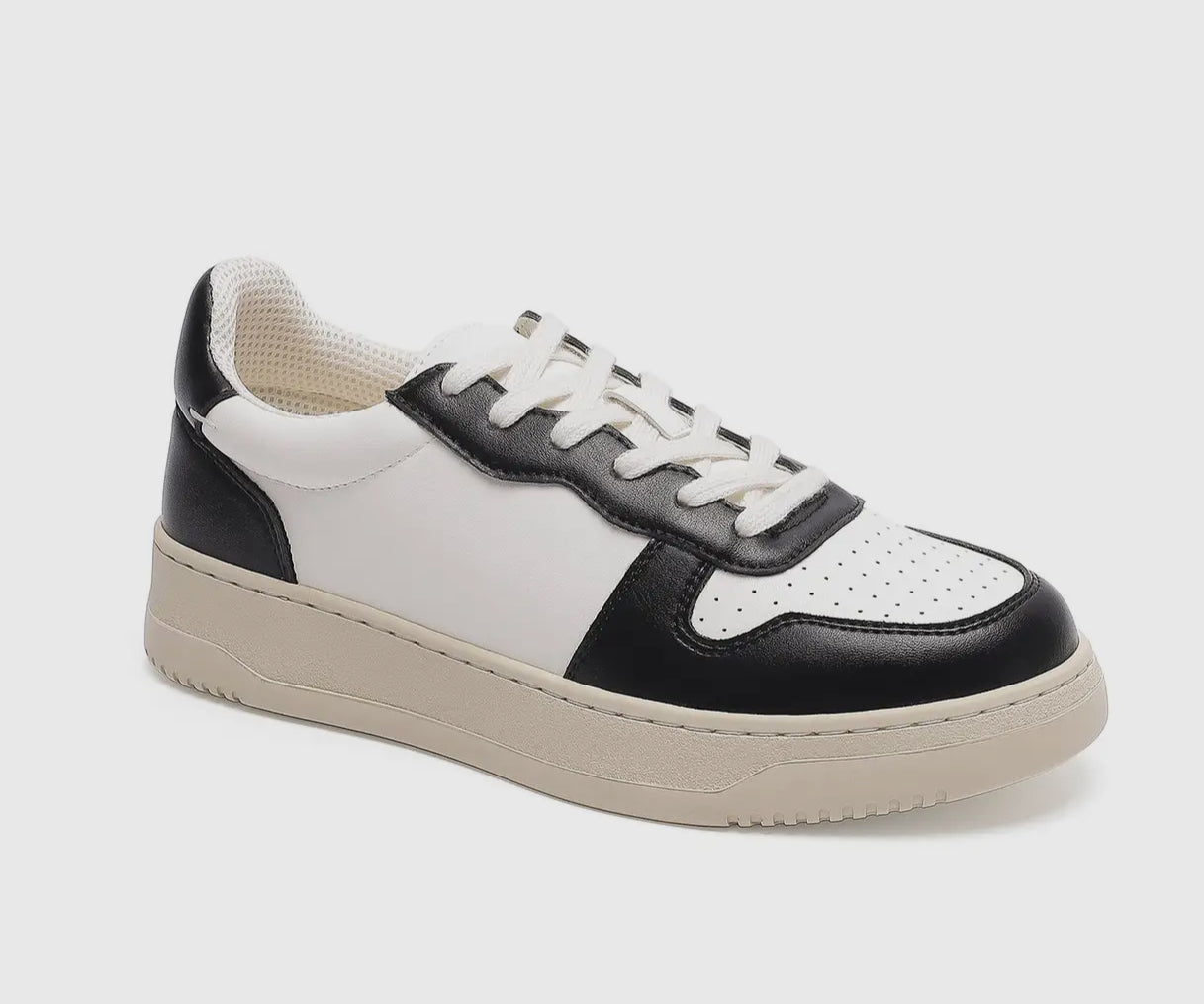 BLACK COLOR BLOCK DUNK SNEAKERS