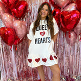 QUEEN OF HEARTS FLARE DRESS