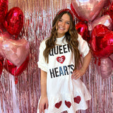 QUEEN OF HEARTS FLARE DRESS