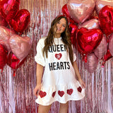 QUEEN OF HEARTS FLARE DRESS