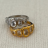 THE GOLD HAZEL RING - SIZE 8