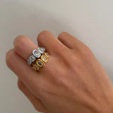 THE GOLD HAZEL RING - SIZE 8