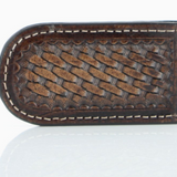 AMERICAN BISON TOOLED MAGNETIC MONEY CLIP