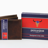 HUNTER LEATHER INTERIOR FLIP WALLET