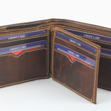 HUNTER LEATHER INTERIOR FLIP WALLET