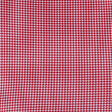 SEMI SPREAD COLLAR POLO RED GINGHAM
